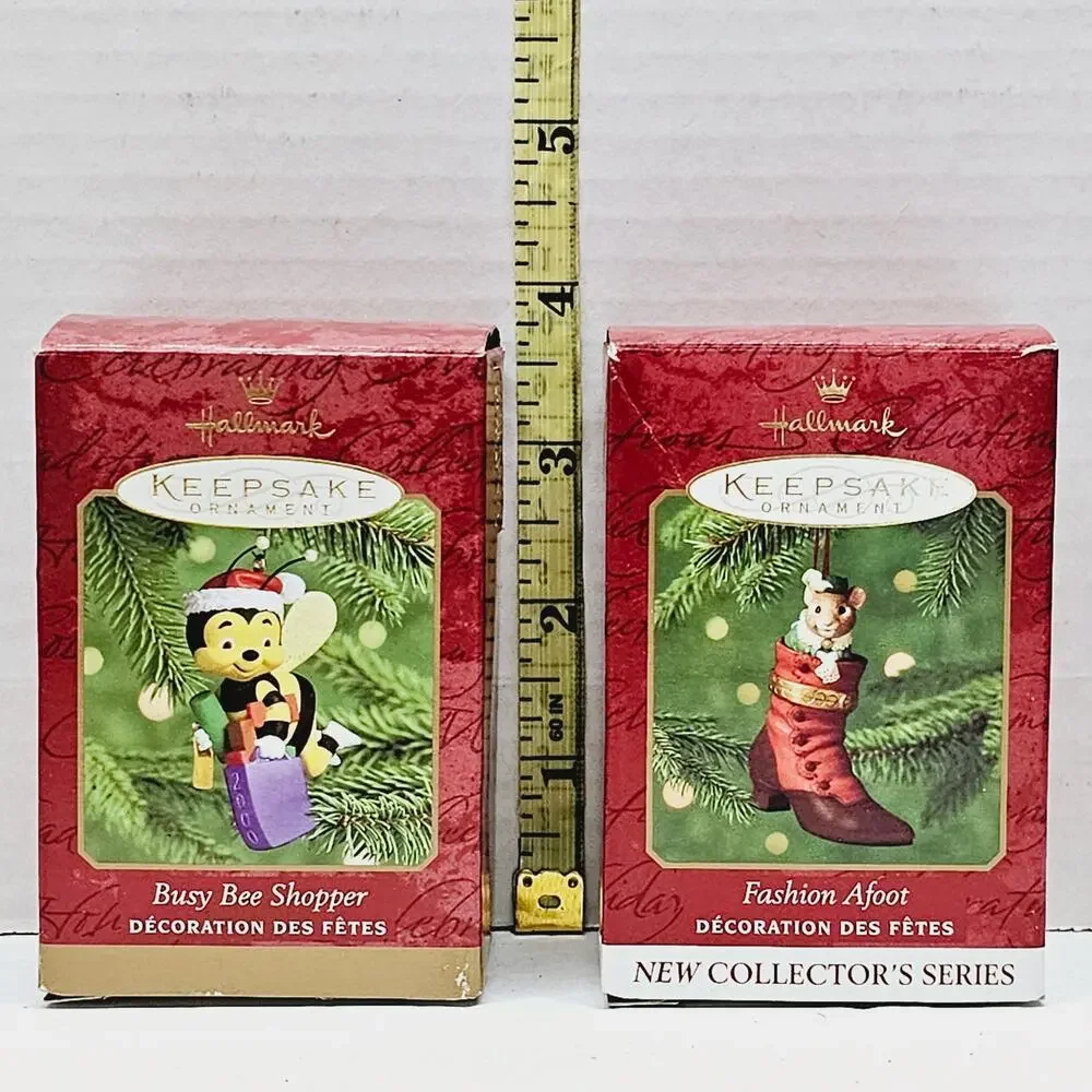Hallmark Keepsake Ornament Springtime and Rapunzel Barbie in Boxes